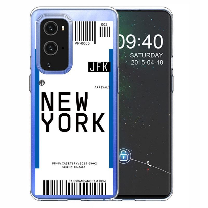 Kryt Oneplus 9 Pro Palubní Vstupenka Do New Yorku