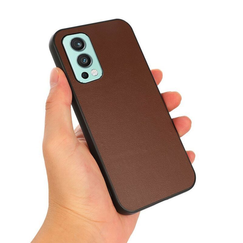 Kryt Oneplus Nord 2 5g Pravá Liči Kůže