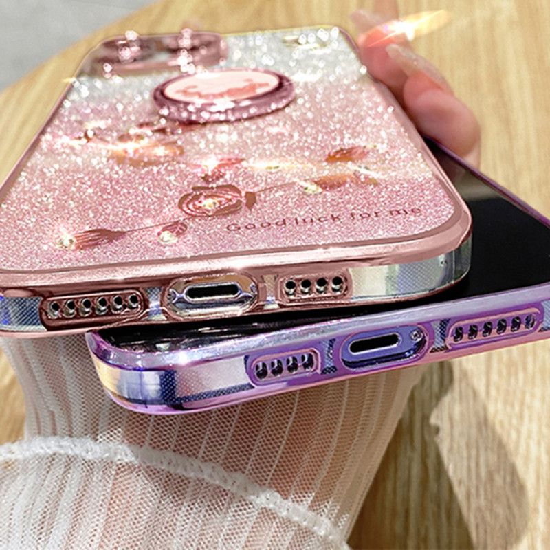 Kryt Oneplus Nord 4 Kadem Držák Na Prsteny S Flitry A Kamínky