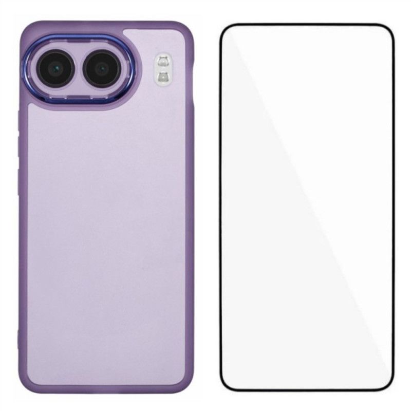 Fialová Průhledná