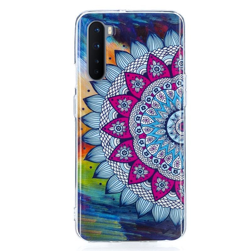 Kryt Oneplus Nord Fluorescenční Barevná Mandala