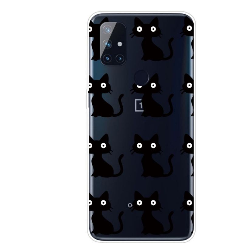 Kryt Oneplus Nord N10 Více Černých Koček