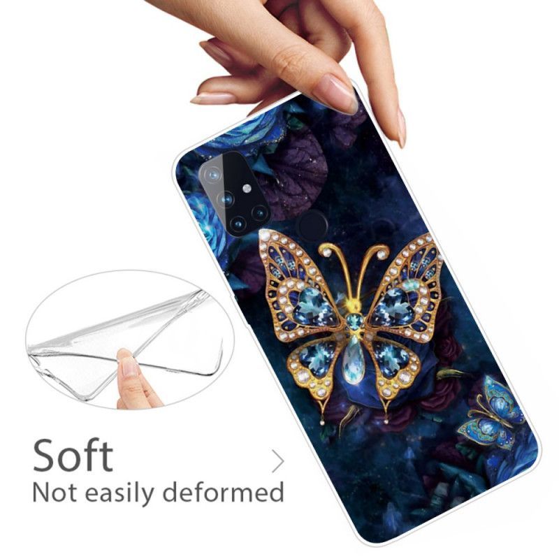 Kryt Oneplus Nord N100 Luxusní Motýl