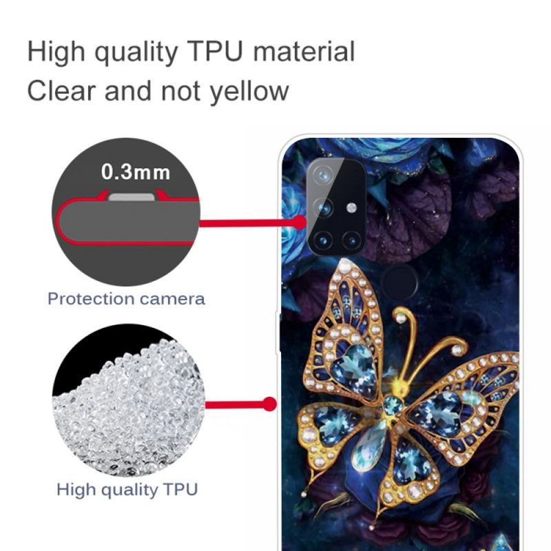Kryt Oneplus Nord N100 Luxusní Motýl
