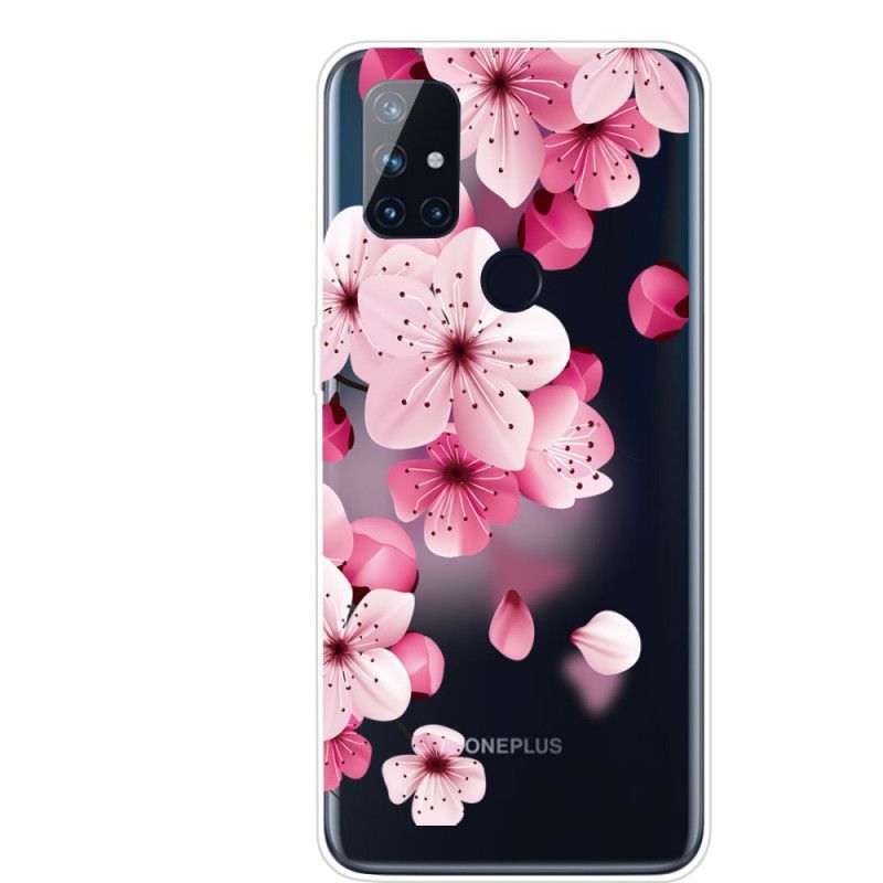 Kryt Oneplus Nord N100 Malé Růžové Květy