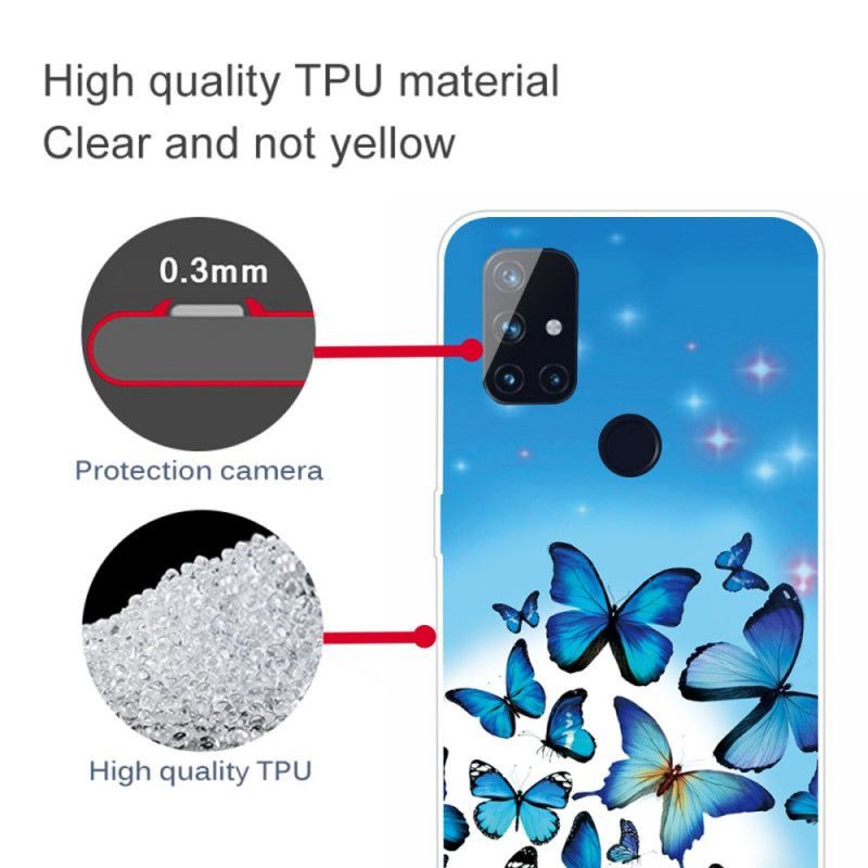 Kryt Oneplus Nord N100 Motýli Motýli