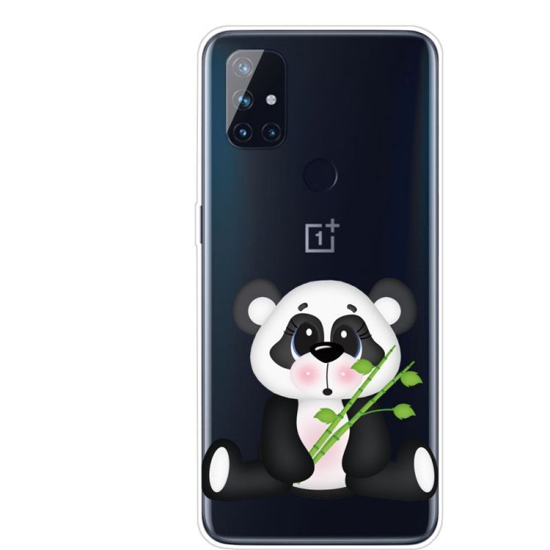 Kryt Oneplus Nord N100 Průhledná Smutná Panda
