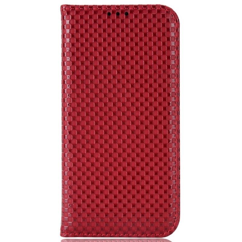 Kryty Na Mobil Na OnePlus Nord 2T 5G Flipové Pouzdro Textura Mřížky