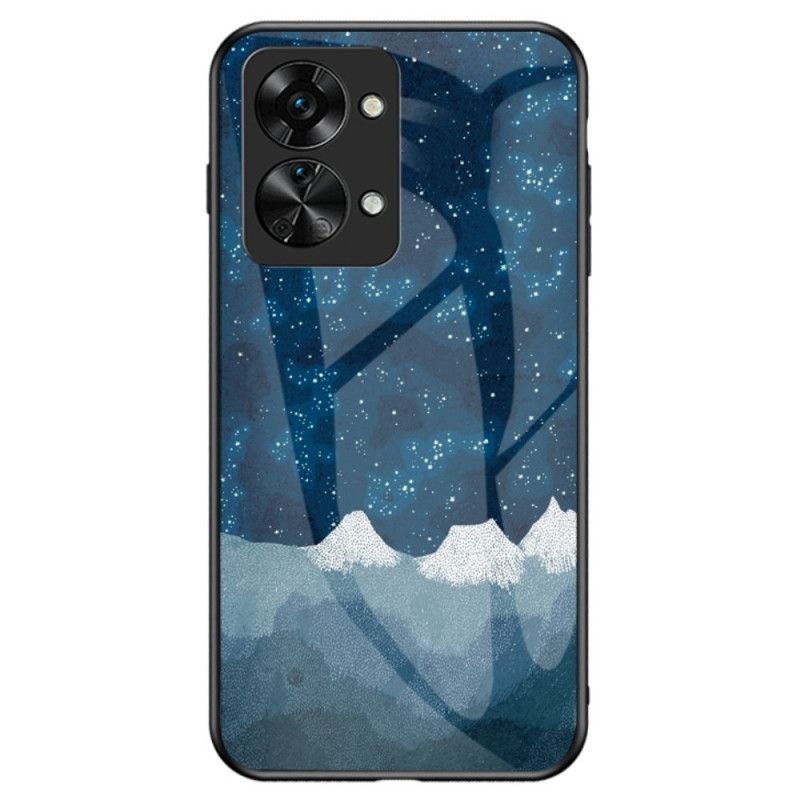 Kryty Na Mobil Na OnePlus Nord 2T 5G Vzor Z Tvrzeného Skla