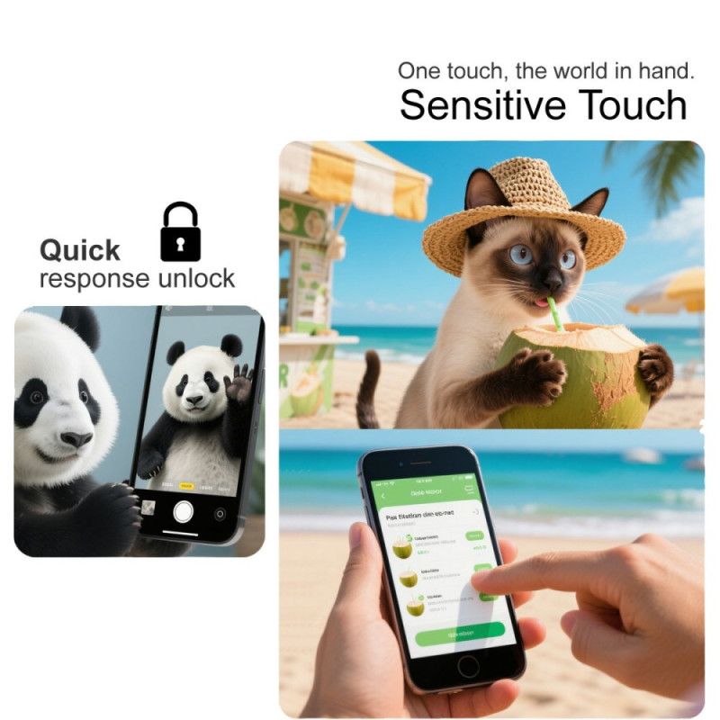 Ochranná Fólie Z Tvrzeného Skla Pro Oneplus 15r (kompatibilní S Odemykáním Otisky Prstů)