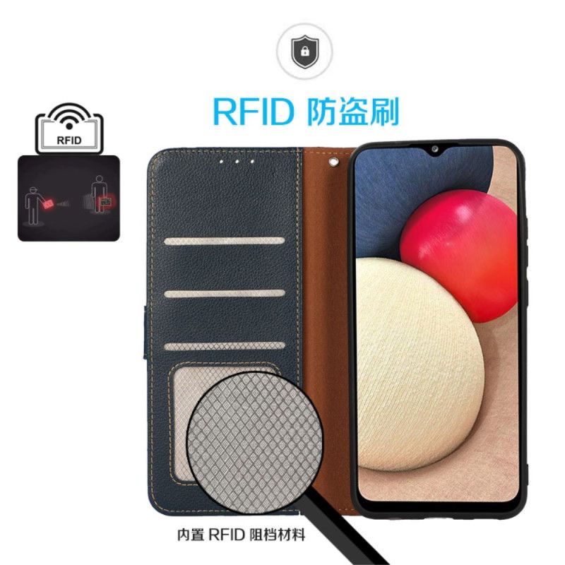 Peněženková Pouzdra Oneplus 13r Khazneh Dvoubarevná Rfid Ochrana