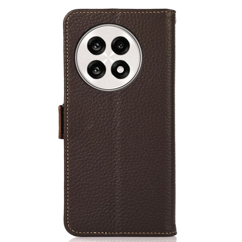 Peněženková Pouzdra Oneplus 13r Kryty Na Mobil Kožená Peněženka Khazneh S Rfid Ochranou