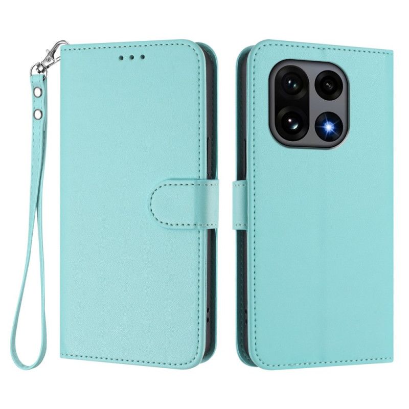 Peněženková Pouzdra Oneplus 15 Kryty Na Mobil Jednoduchá S Páskem