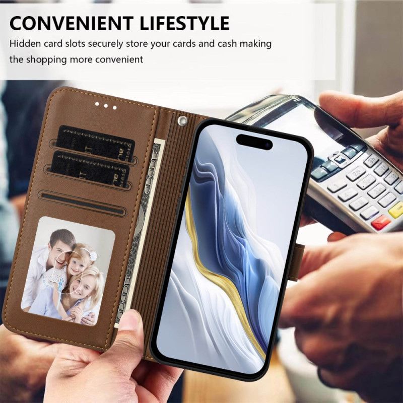 Peněženková Pouzdra Oneplus 15 Malá Kočka S Páskem