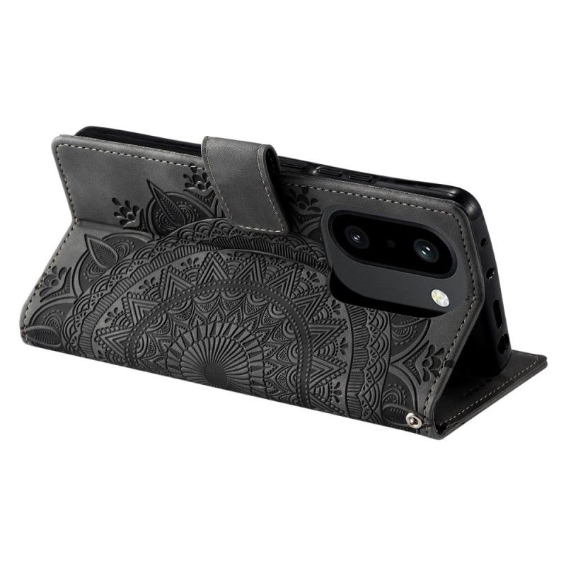 Peněženková Pouzdra Oneplus 15r Kryty Na Mobil Peněženka S Efektem Mandaly A Semiše