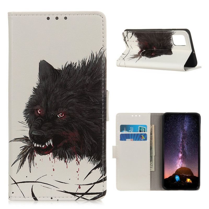 Peněženková Pouzdra Oneplus 8t Hladový Vlk
