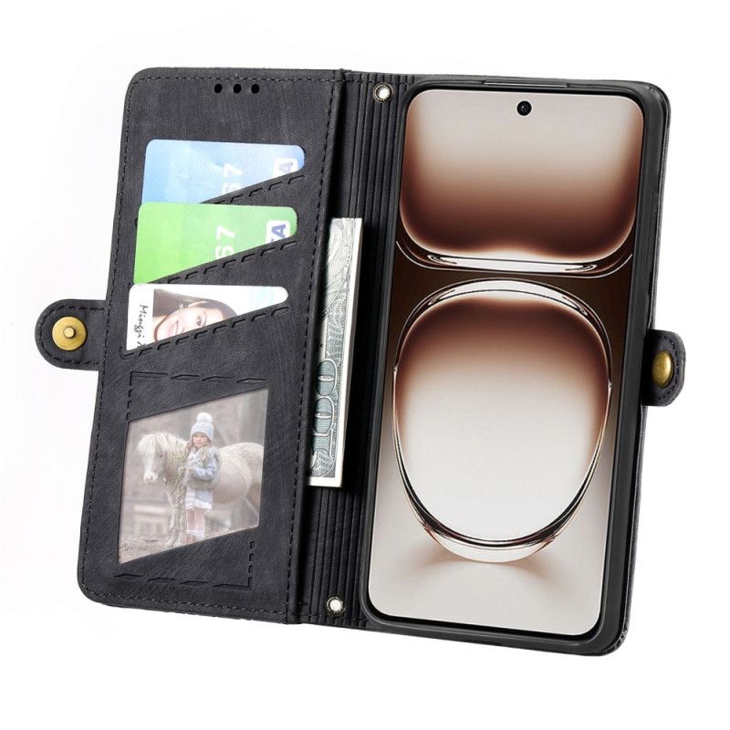 Peněženková Pouzdra Oneplus Nord 4 Kryty Na Mobil Peněženka S Geometrickým Vzorem