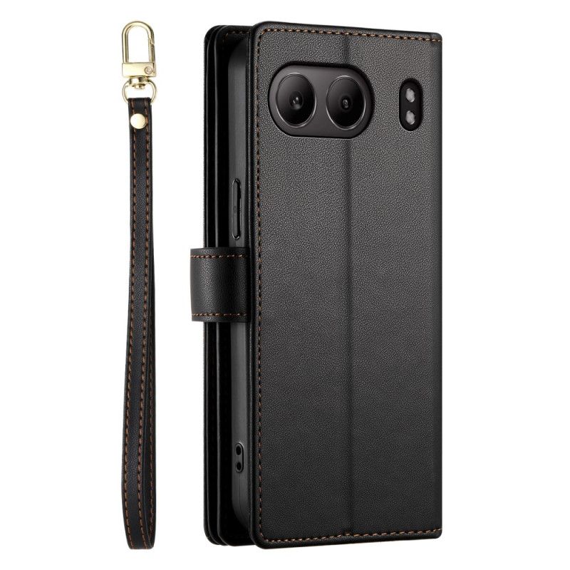 Peněženková Pouzdra Oneplus Nord 4 Kryty Na Mobil Peněženka S Páskem A Ramenním Popruhem