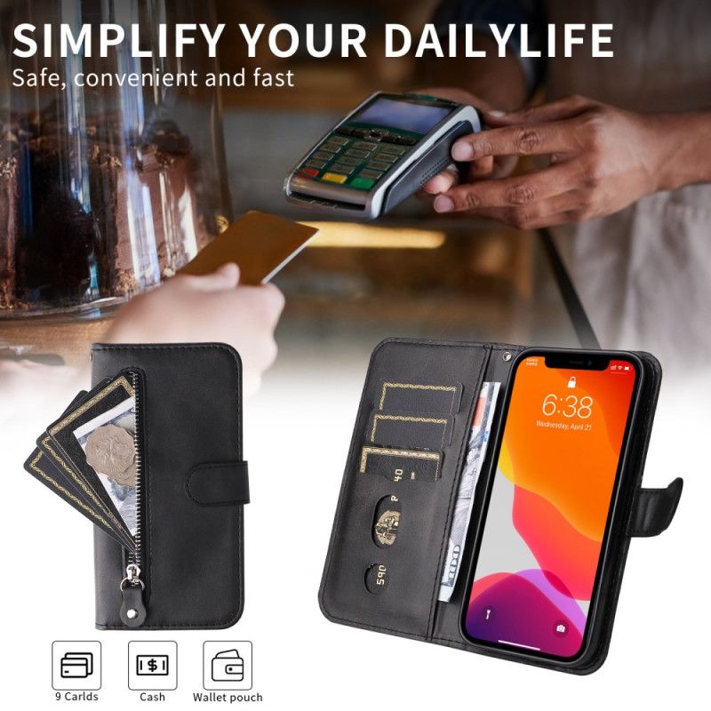 Peněženková Pouzdra Oneplus Nord 5 Kryty Na Mobil Pouzdro Na Zip