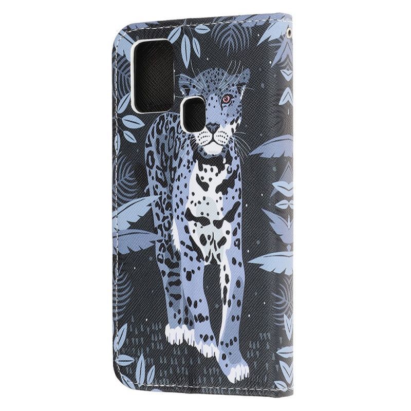 Peněženková Pouzdra Oneplus Nord N100 Tanga Leoparda