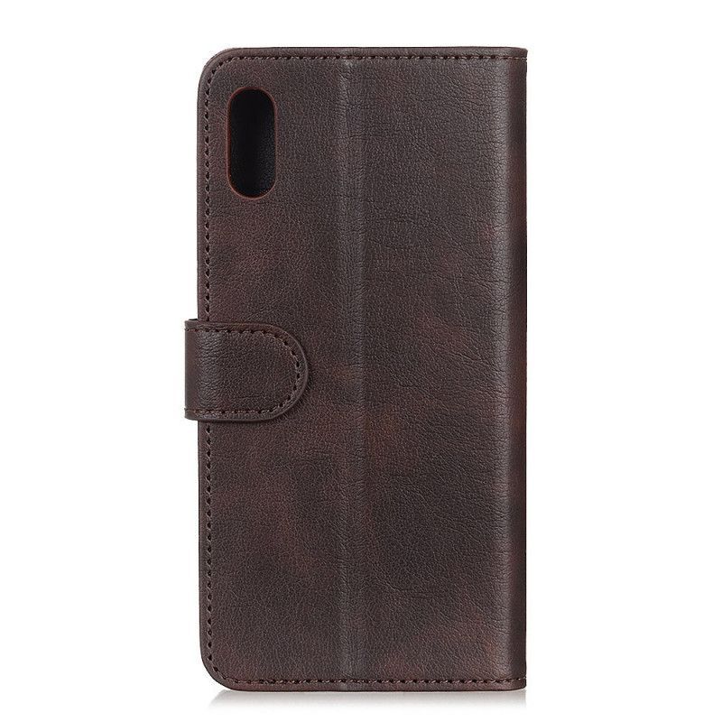 Alcatel 1b Potah Z Umělé Kůže Z Liči