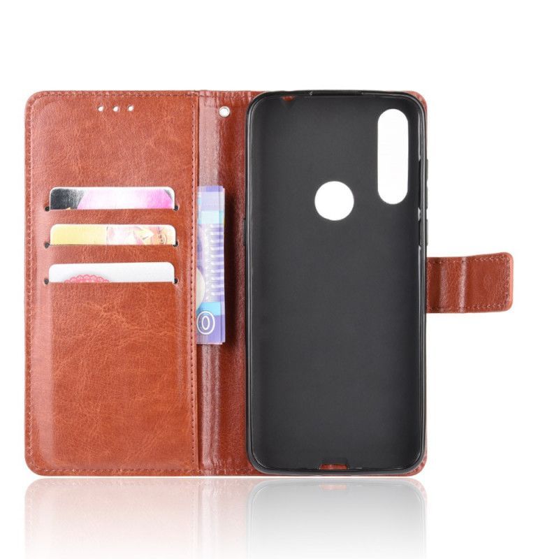 Alcatel 1s (2020) / 3l (2020) Křiklavý Kryt Z Umělé Kůže