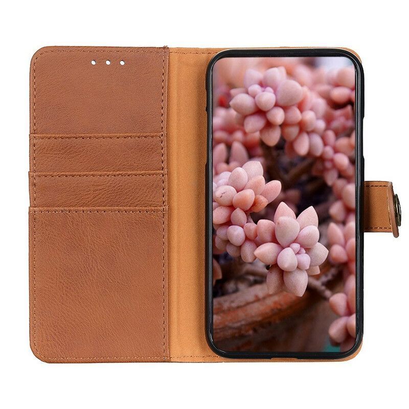 Azus Zenfone 8 Flip Kryt Z Umělé Kůže Khazneh