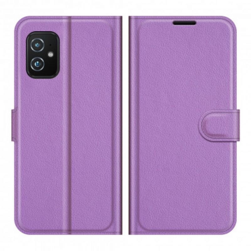 Azus Zenfone 8 Klasický Kryt Z Umělé Kůže