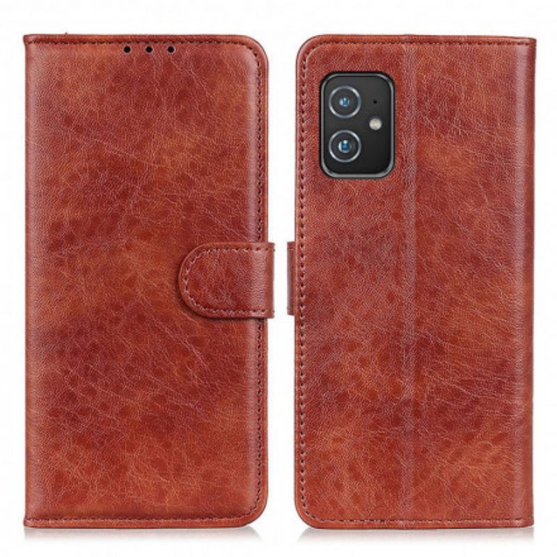Azus Zenfone 8 Kryt Z Umělé Kůže S Texturou