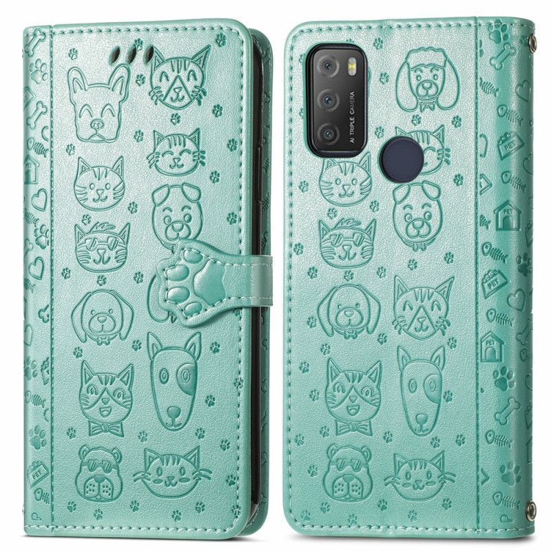 Case Alcatel 1s (2021) / 3l (2021) Animovaná Zvířata
