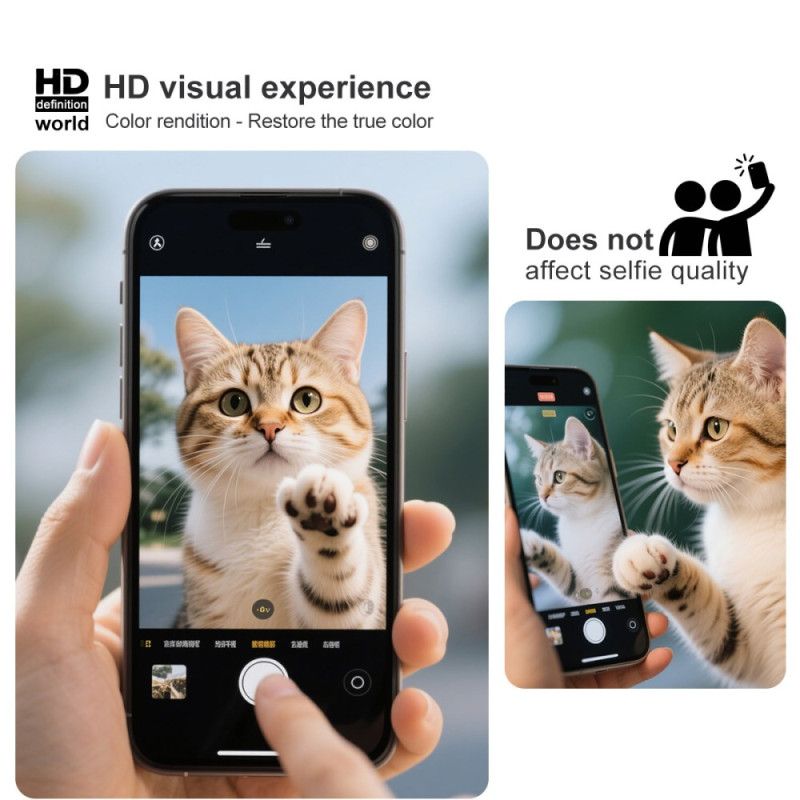 Celá Ochranná Fólie Na Displej Ochranné Tvrzené Sklo Pro Displej Oppo Reno 14 5g (černá Verze) Imak