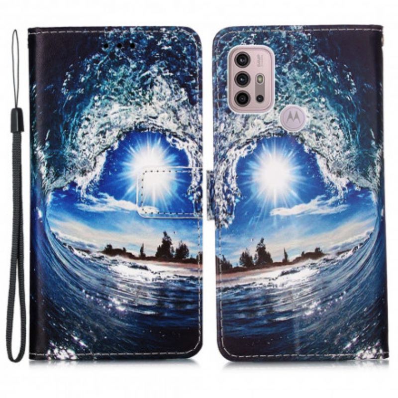 Cover Moto G30 / Moto G10 Miluje Vlny