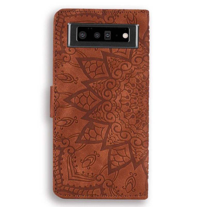 Flipové Pouzdro Google Pixel 6 Barokní Mandala
