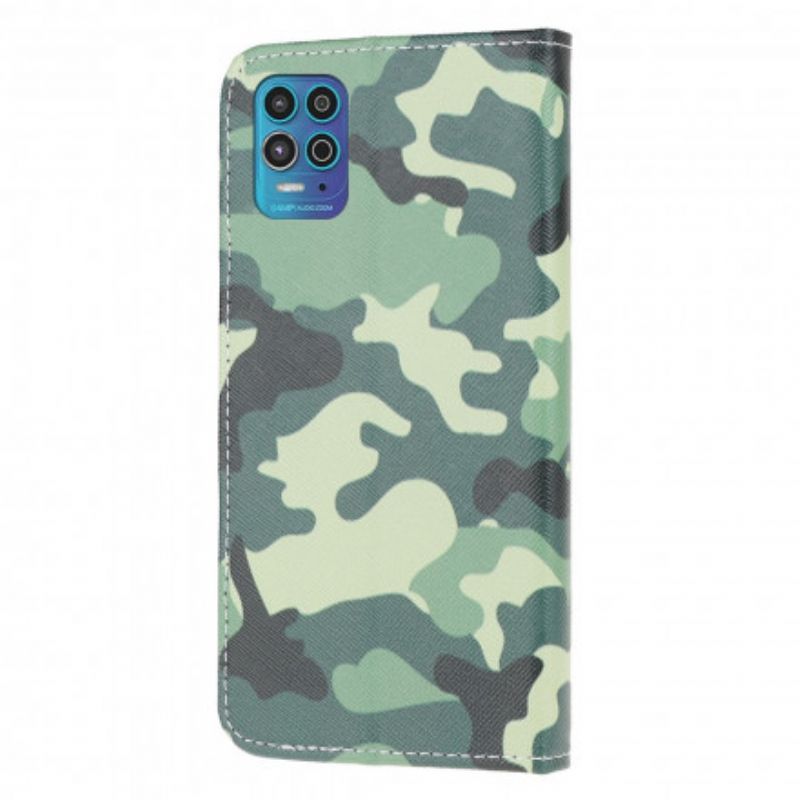 Flipové Pouzdro Moto G100 Vojenská Kamufláž
