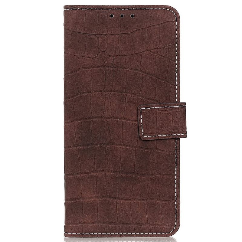 Flipové Pouzdro Moto G200 5g Krokodýlí Síla