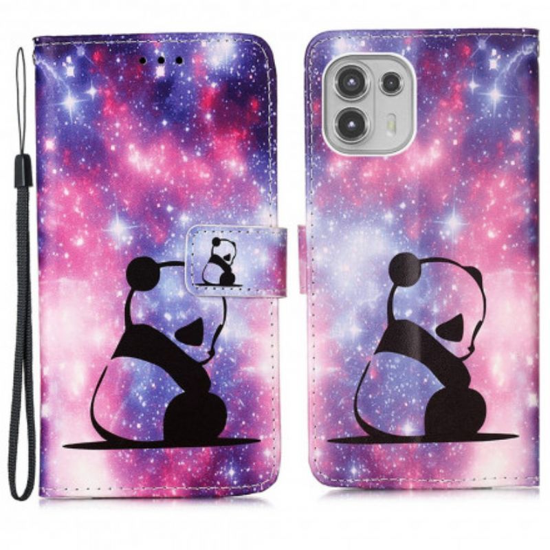 Flipové Pouzdro Motorola Edge 20 Lite Pandí Galaxie