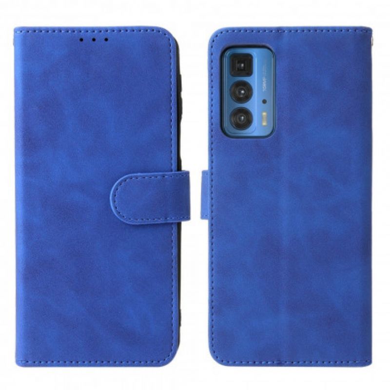 Flipové Pouzdro Motorola Edge 20 Pro Dotek Pokožky