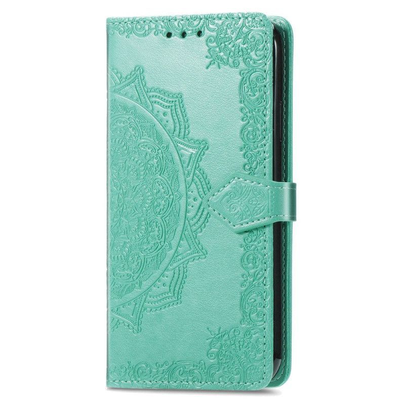Flipové Pouzdro Na Google Pixel 7 Na Lana Strappy Retro Mandala