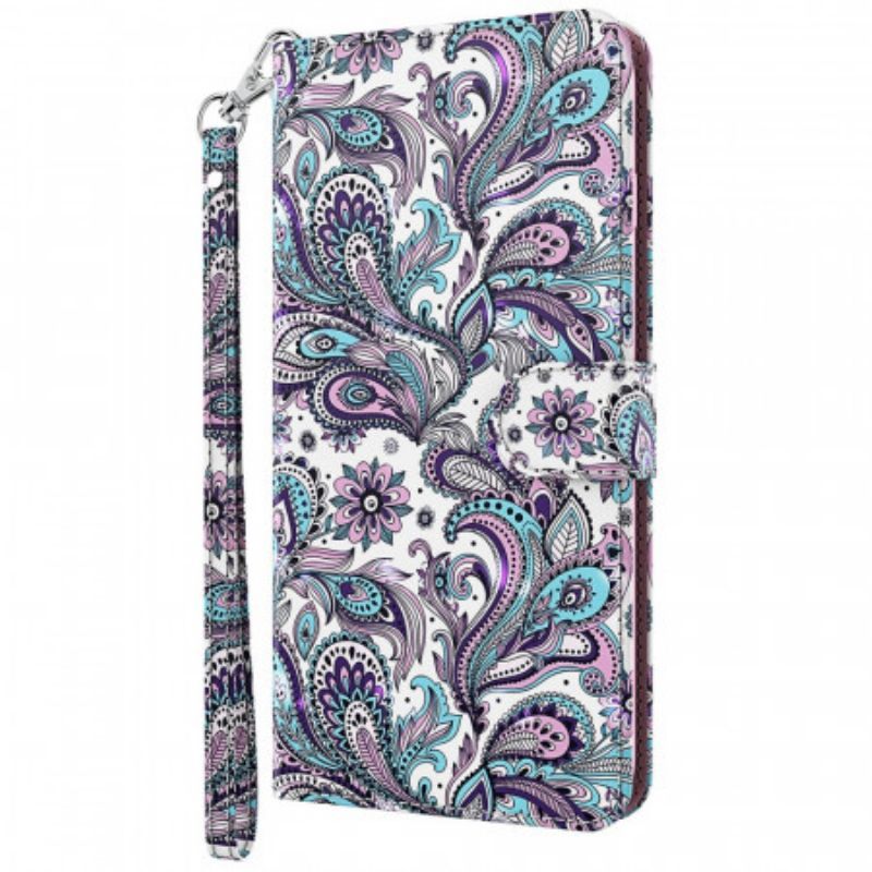 Flipové Pouzdro Na Moto G51 5G Paisley