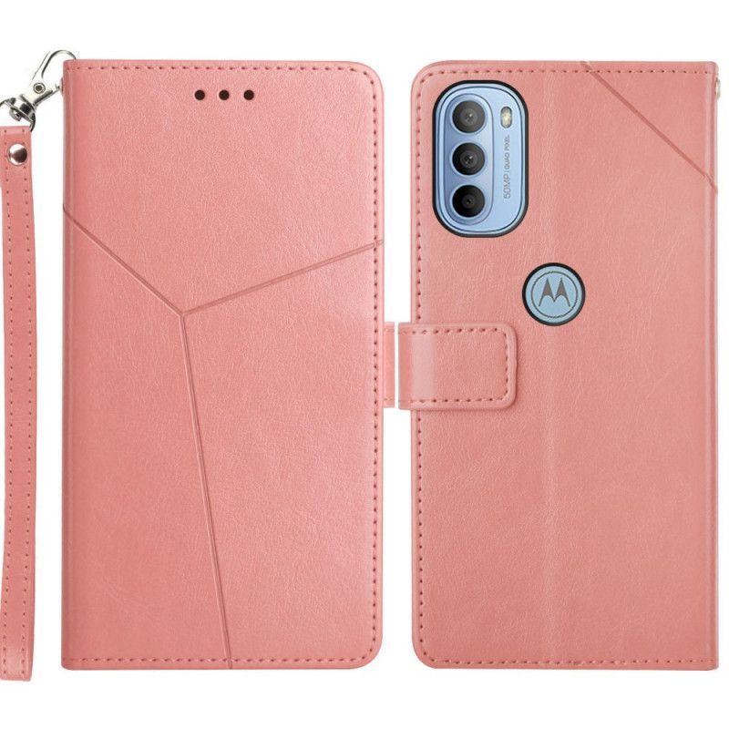 Flipové Pouzdro Na Moto G51 5G Styl Kůže Geo Y Design