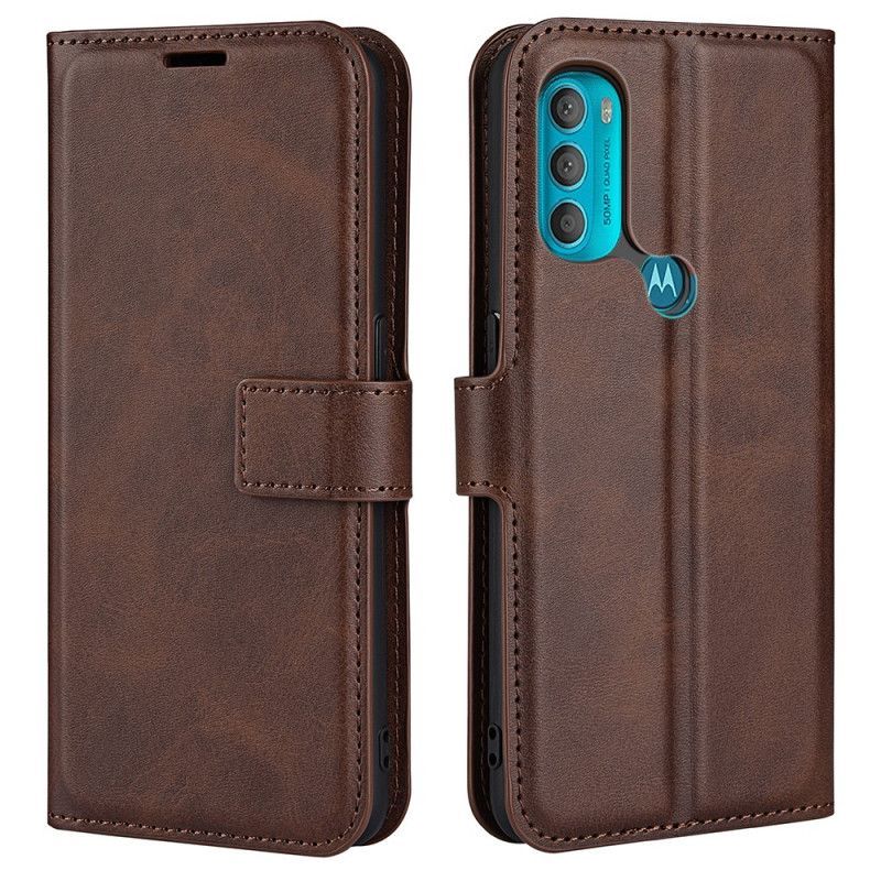 Flipové Pouzdro Na Moto G71 5G Slim Extreme Leather Effect