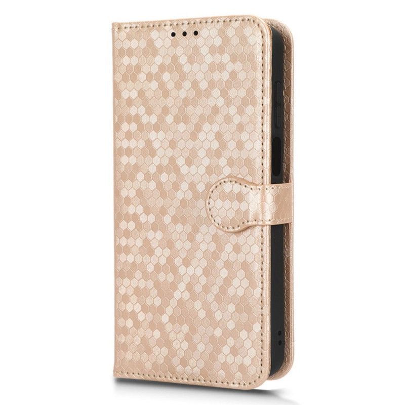 Flipové Pouzdro Na Moto G73 5G Na Lana 3d Strappy Design
