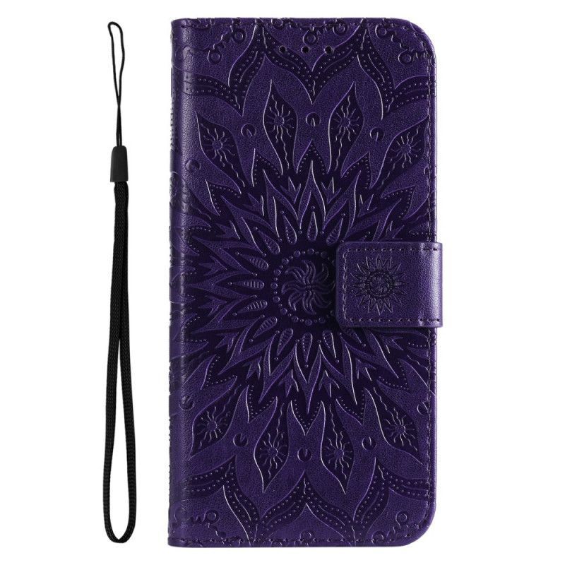 Flipové Pouzdro Na Oppo Find X5 Pro Na Lana Tanga Sun