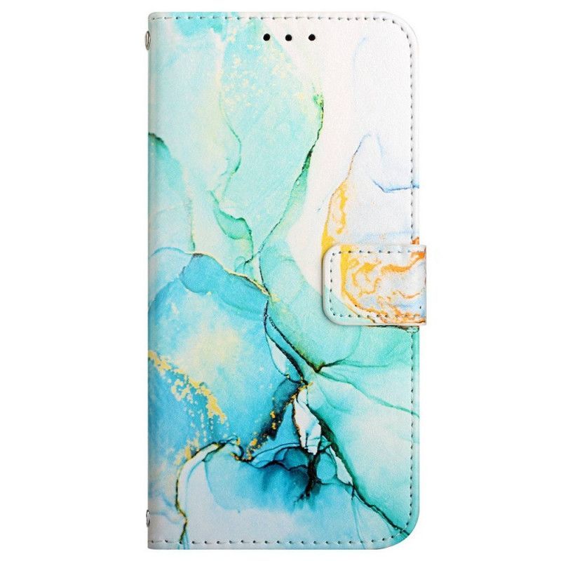 Flipové Pouzdro Na Oppo Reno 7 Na Lana Strip Mramor