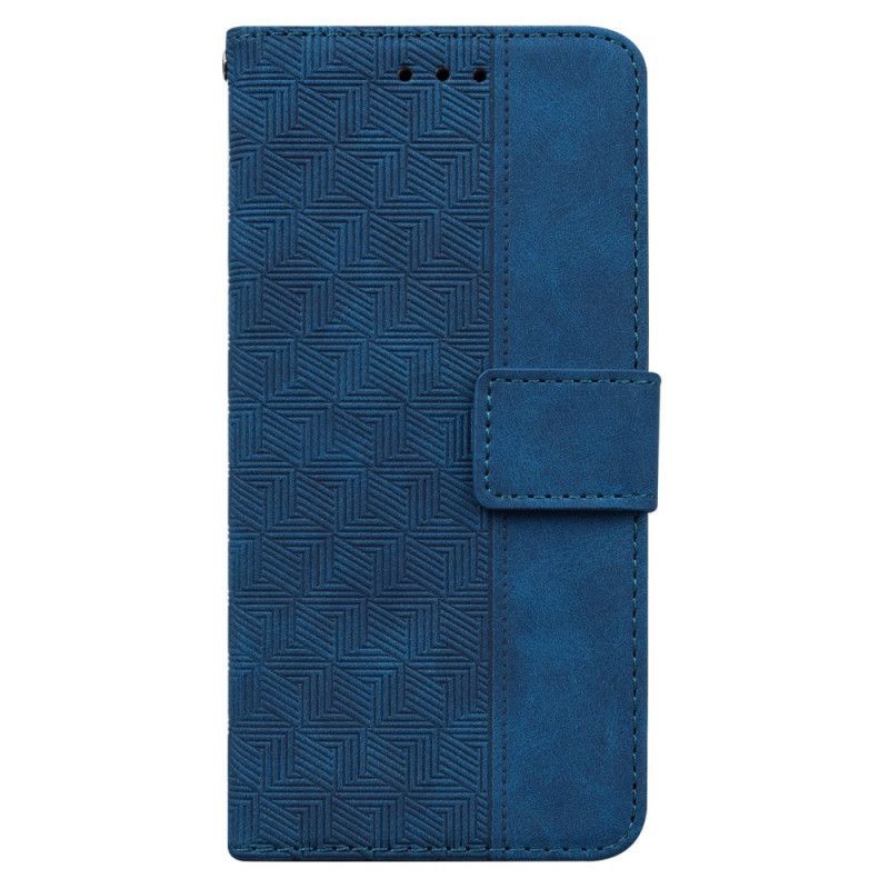 Flipové Pouzdro Na Oppo Reno 8 Lite Na Lana Strappy Vzor