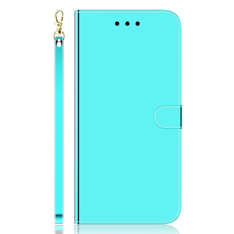 Flipové Pouzdro Na Realme 9i Kryt Na Zrcadlo Z Umělé Kůže