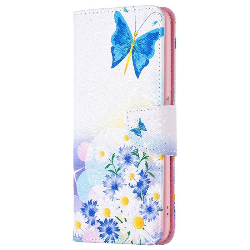 Flipové Pouzdro Na Realme 9i Motýli