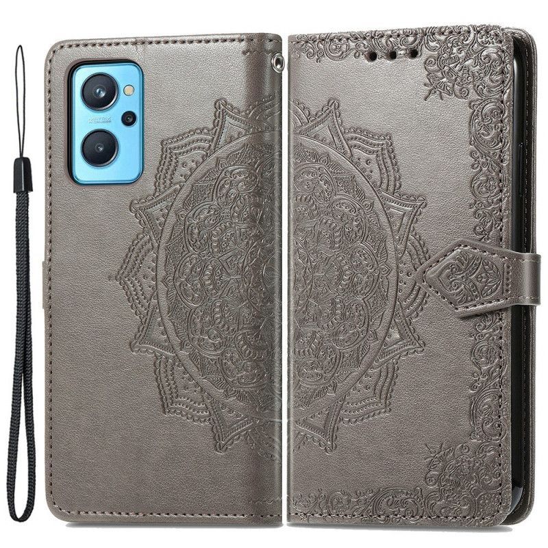 Flipové Pouzdro Na Realme 9i Středověká Mandala
