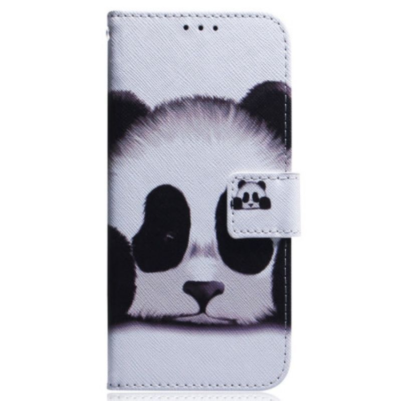 Flipové Pouzdro Na Realme C31 Roztomilá Panda