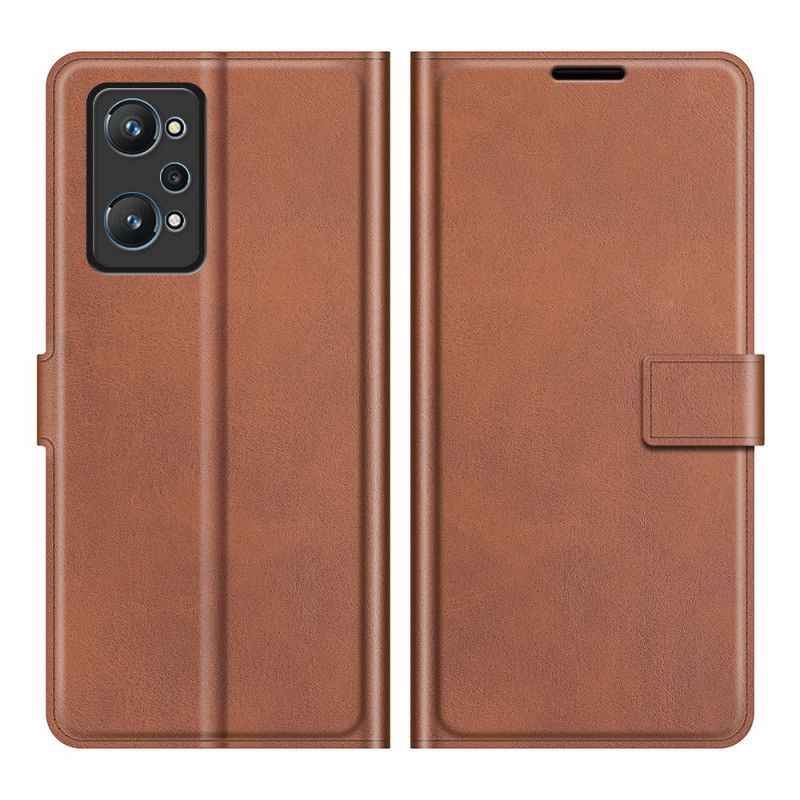 Flipové Pouzdro Na Realme GT Neo 3T / Neo 2 Umělá Kůže Slim